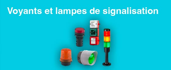 Voyants et lampes de signalisation